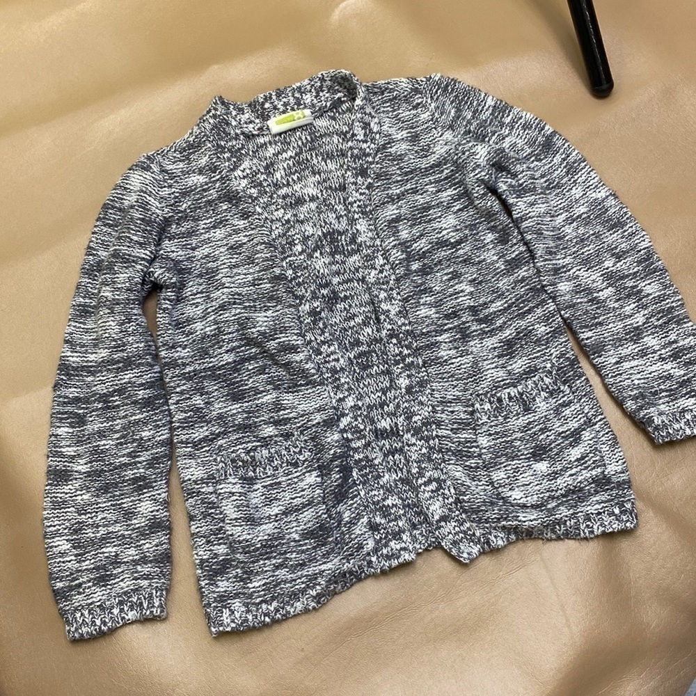 Crazy 8 Grey Glitter Sweater